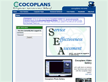 Tablet Screenshot of intranet.cocoplans.com